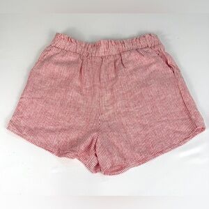 Copper Key Red and White Pinstripe Shorts Size Girls' 16 New With Tags